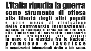 Art. 11 costituzione italiana