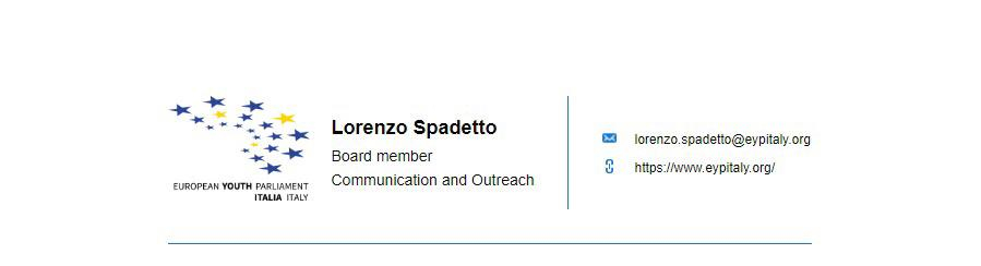 Contatti addetto alle comunicazioni Parlamento europeo giovani